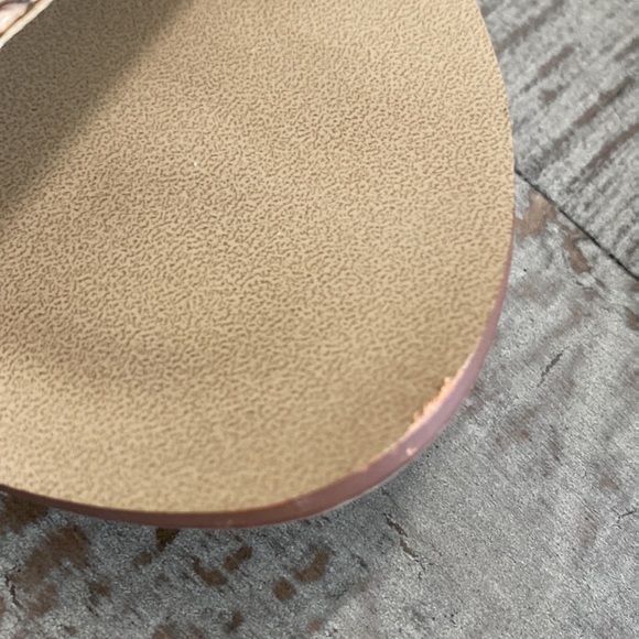 Womens Aldo Flats Sandals Slip Ons Snake Print - Picture 4 of 7